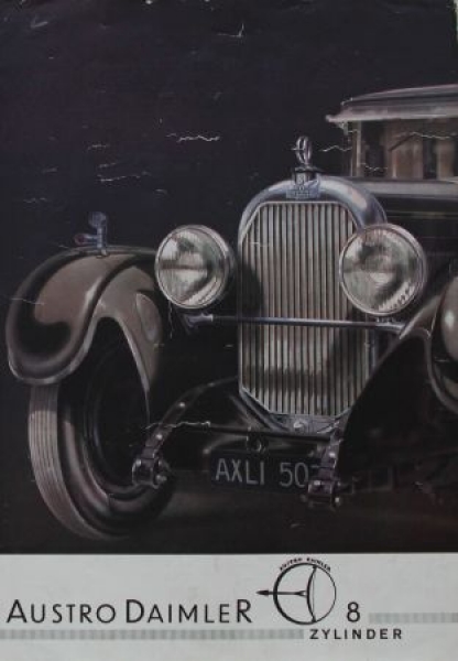 Austro-Daimler 8 Cylinder Modelprogram 1930 (S0283)